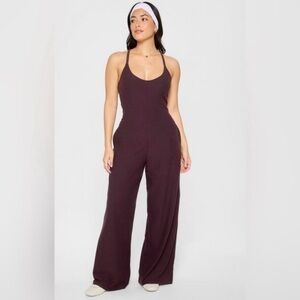 NWT Fabletics Cloud Jersey Jumpsuit Size Mt